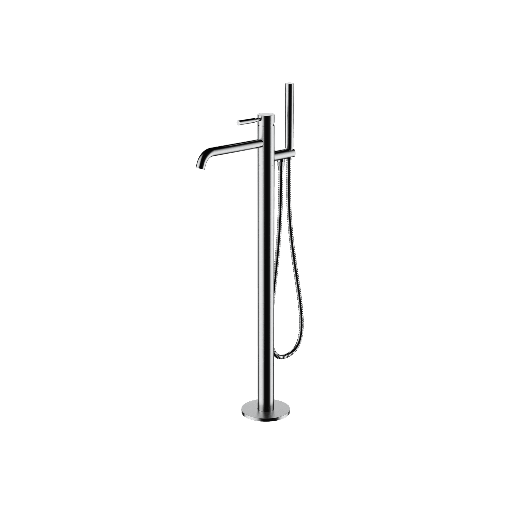 Swiss Floor Mount Bath Filler & Handshower gallery detail image