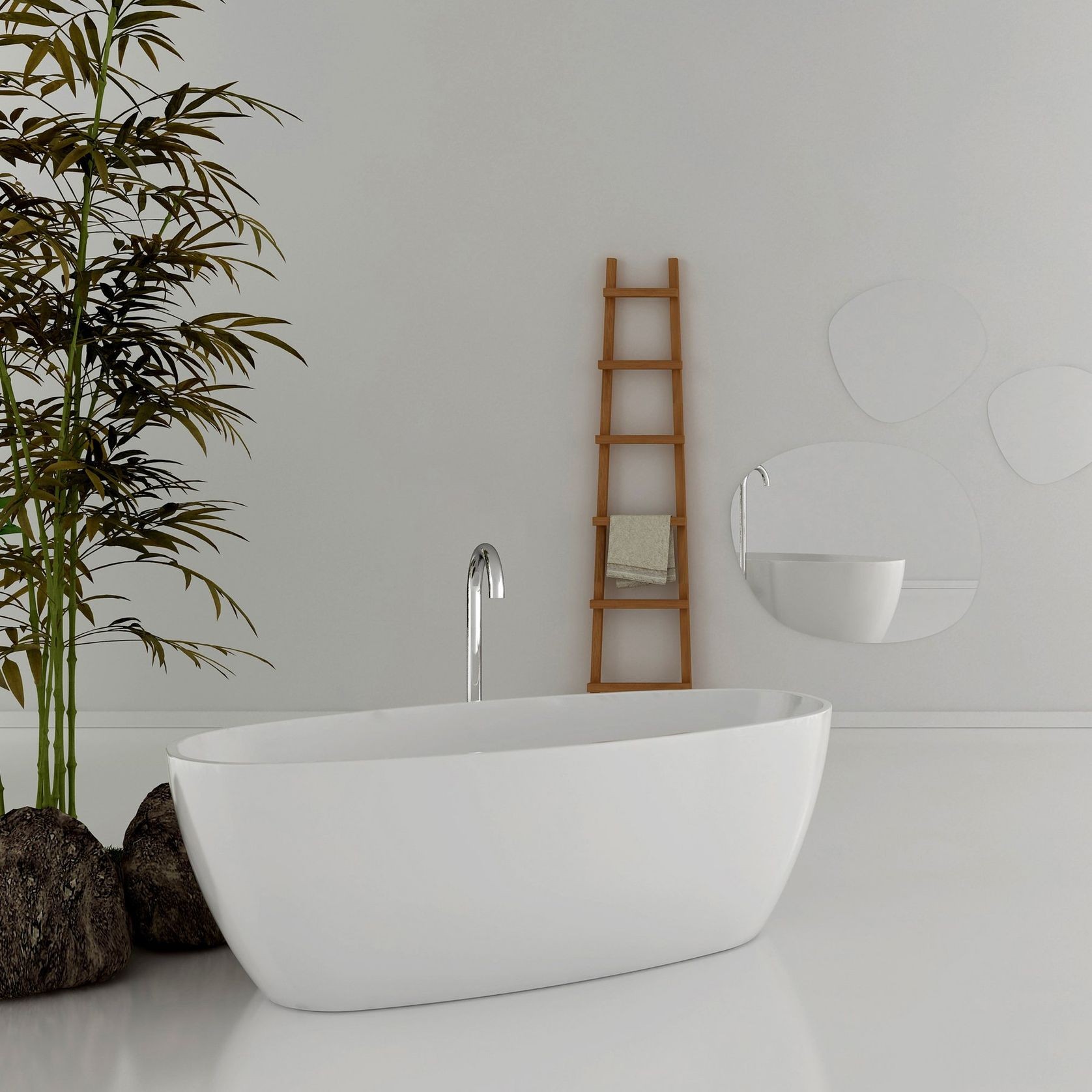 Elite Cervo Quartz Freestanding Bath gallery detail image