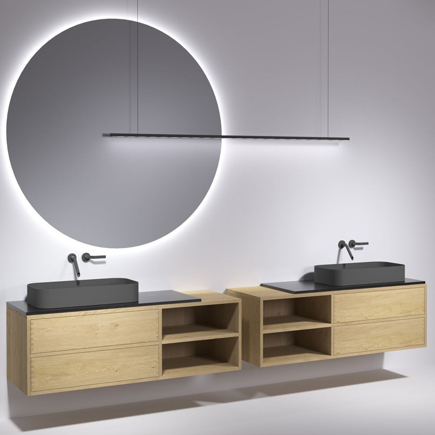 Wood-In Bathroom System by Boffi gallery detail image