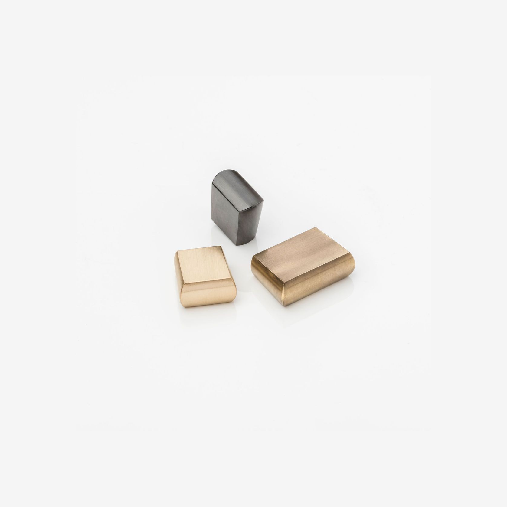 Joseph Giles Wedge Cabinet Pull Made from Solid Brass gallery detail image