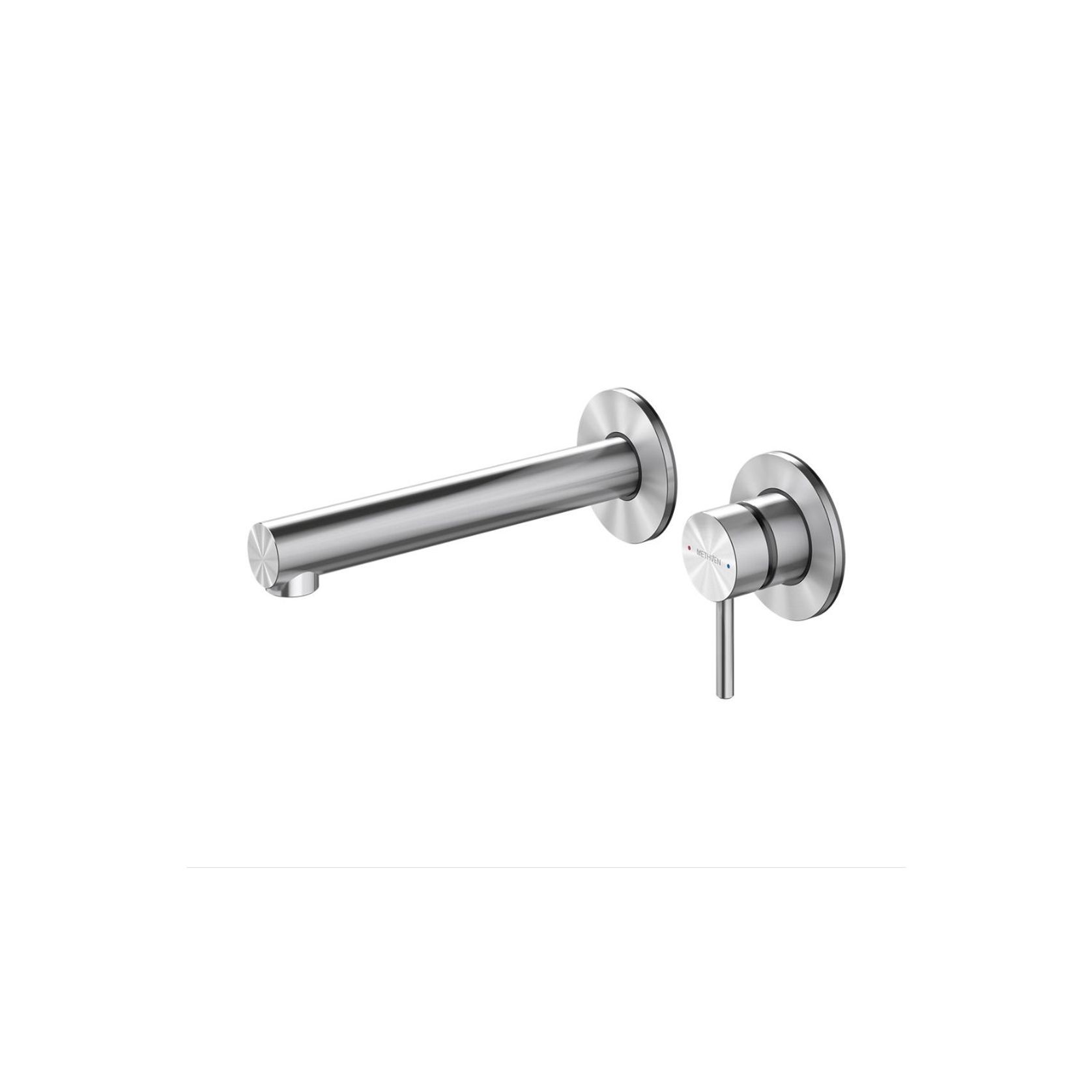 Tūroa Wall Mounted Basin Mixer With Spout gallery detail image