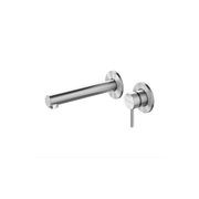 Tūroa Wall Mounted Basin Mixer With Spout gallery detail image