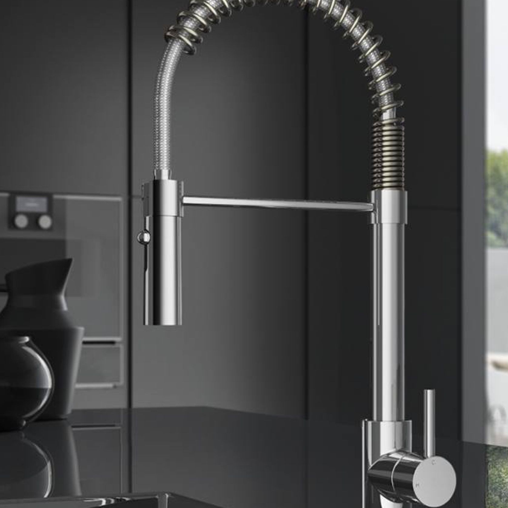 Buddy Flexi Spout Kitchen Mixer Chrome gallery detail image