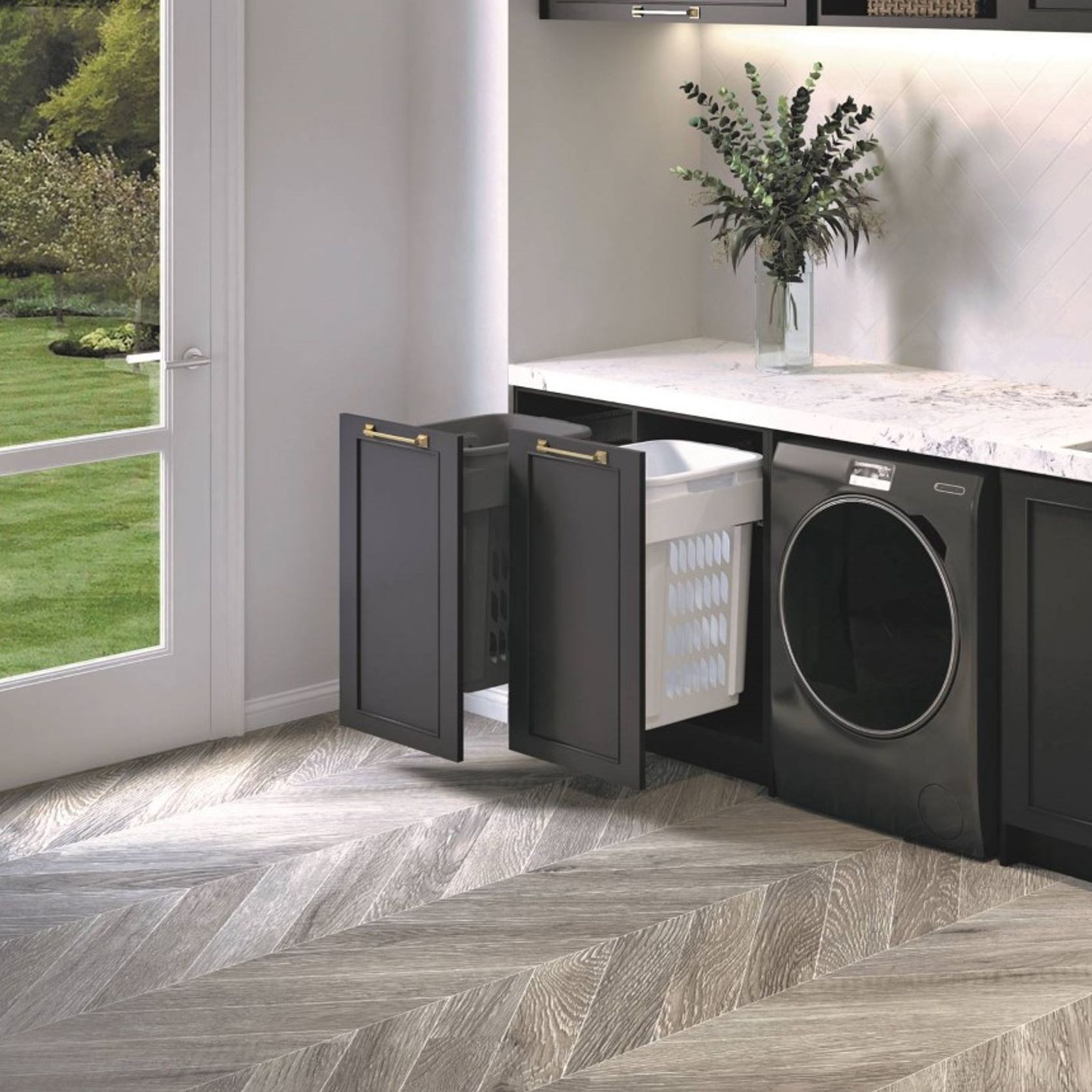 Concelo 1 x 60L Laundry Hamper gallery detail image