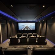 DTX Design Large Curved Cloth Acoustic Panel - Black gallery detail image