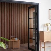 Natural Walnut Acoustic Slat Wood Wall Panels gallery detail image