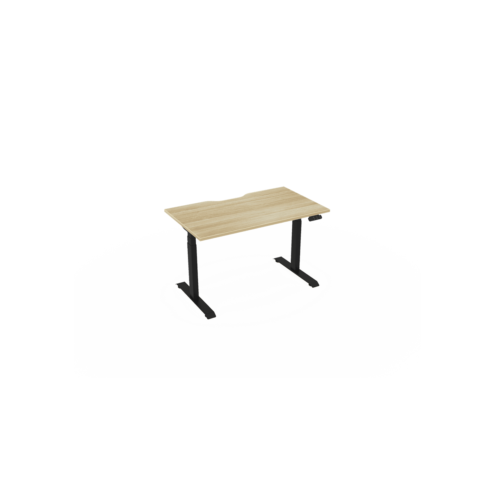 Haven Electric Standing Desk - Rectangular Top gallery detail image