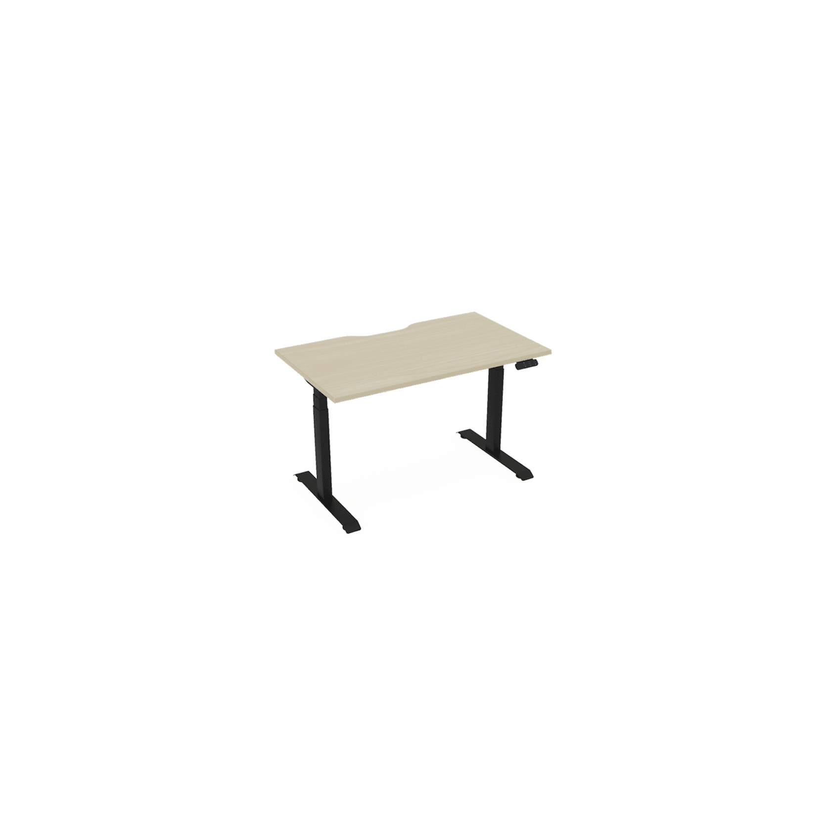 Haven Electric Standing Desk - Rectangular Top gallery detail image