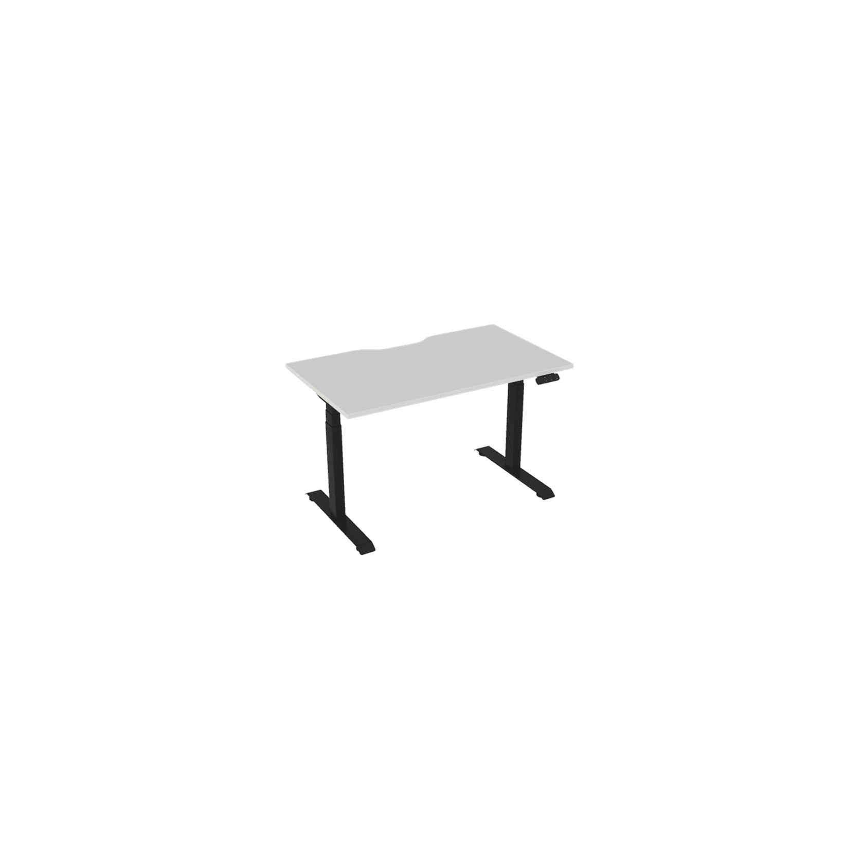 Haven Electric Standing Desk - Rectangular Top gallery detail image