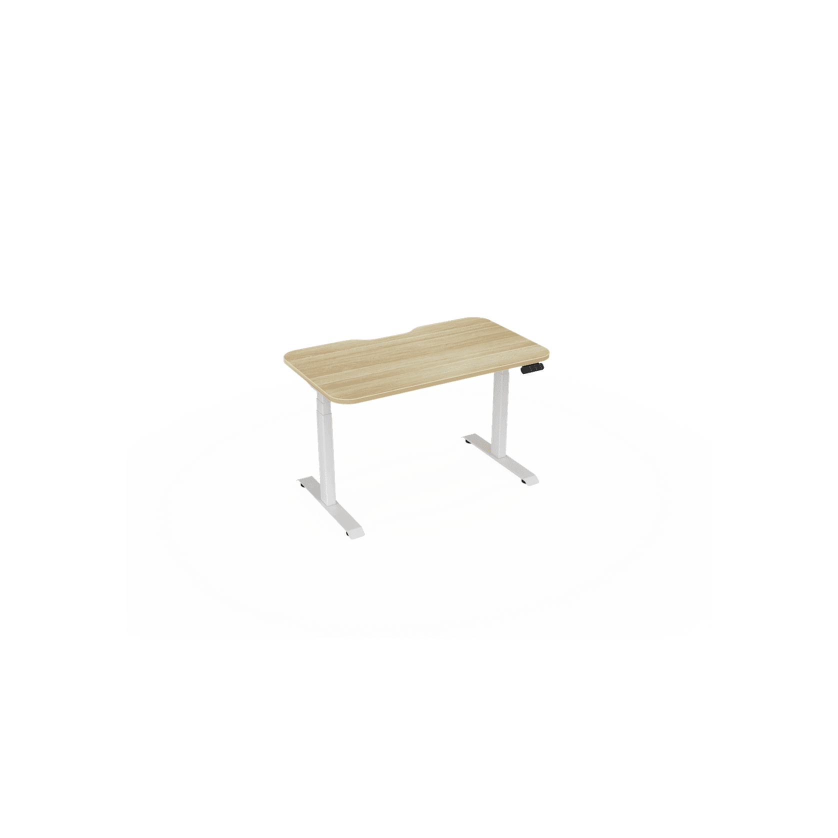 Haven Electric Standing Desk - Radius Top gallery detail image