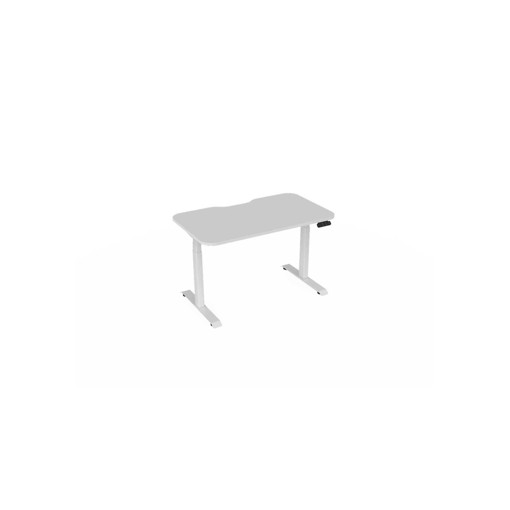 Haven Electric Standing Desk - Radius Top gallery detail image