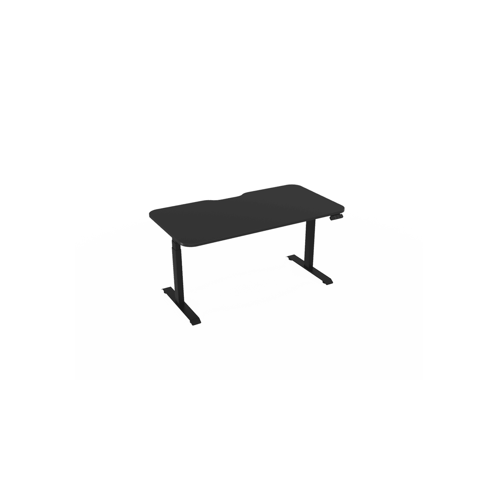 Haven Electric Standing Desk - Radius Top gallery detail image