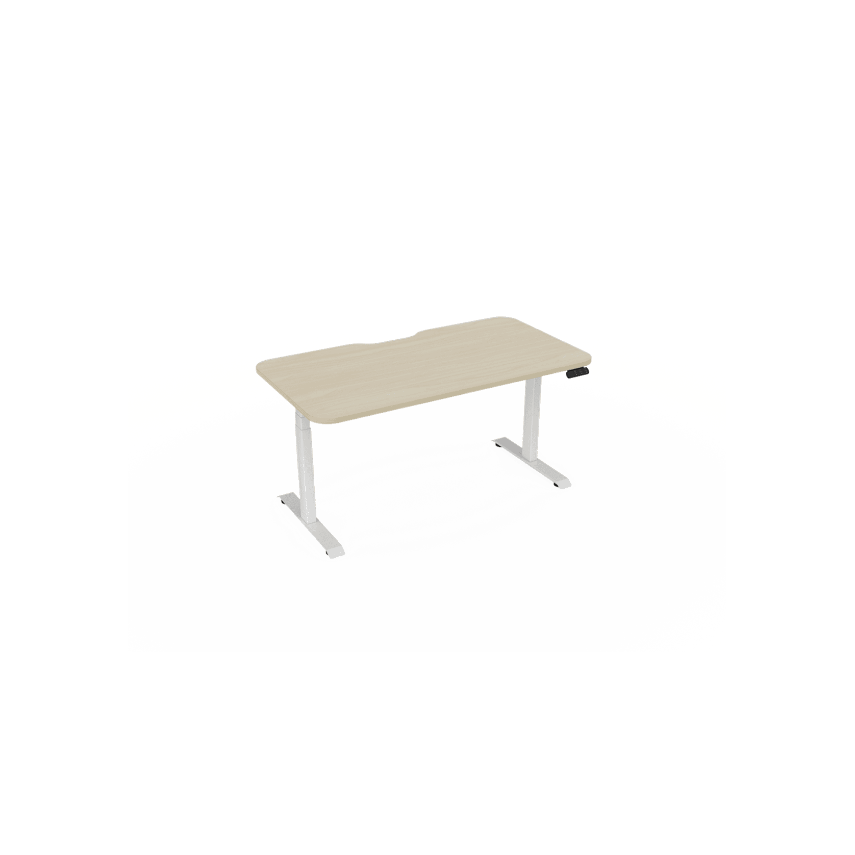 Haven Electric Standing Desk - Radius Top gallery detail image