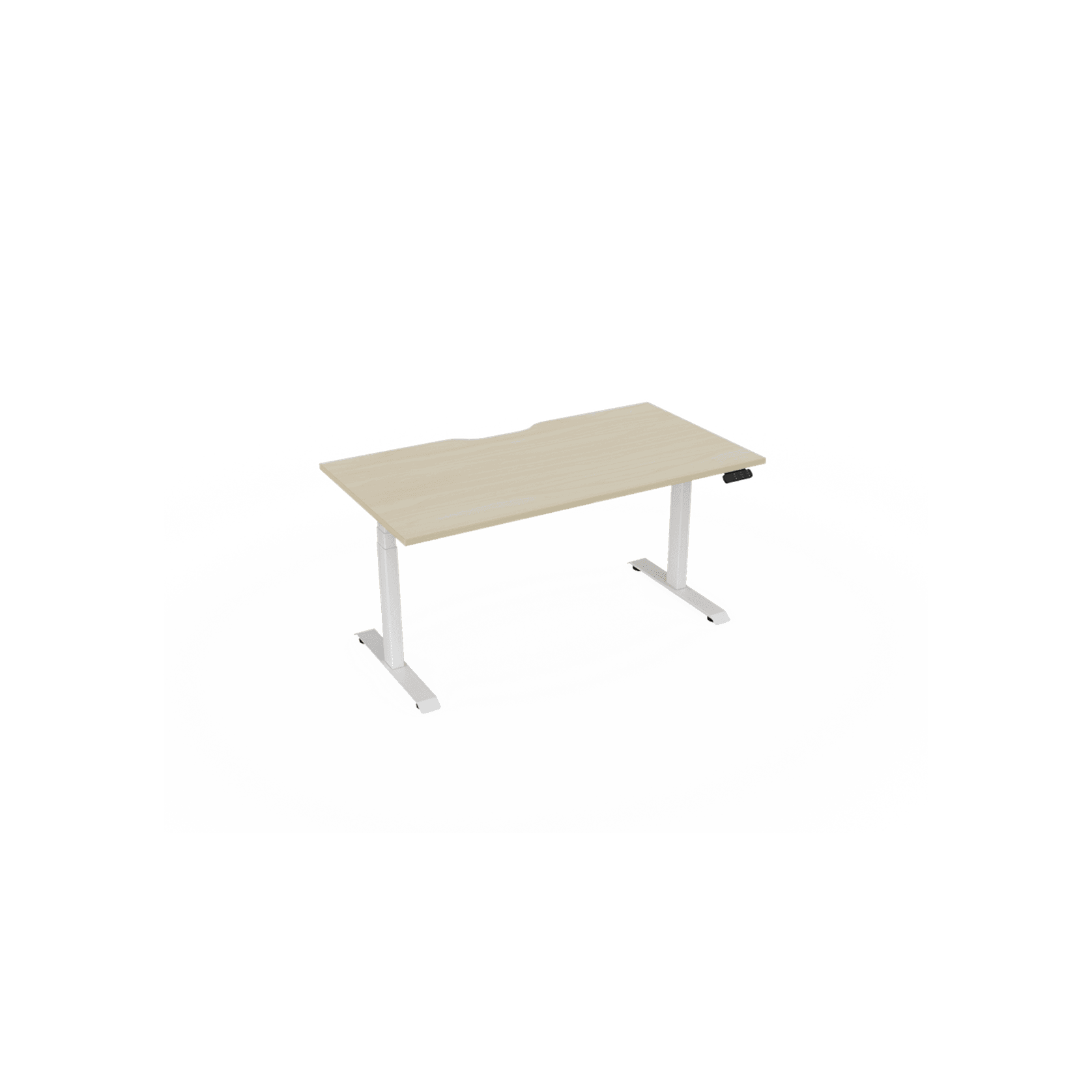 Haven Electric Standing Desk - Rectangular Top gallery detail image