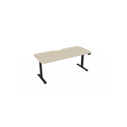 Haven Electric Standing Desk - Radius Top gallery detail image