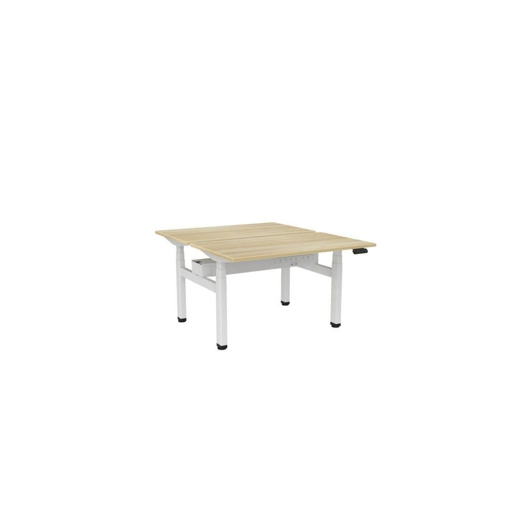 Haven Electric Double Sided Desk - Rectangular Top gallery detail image