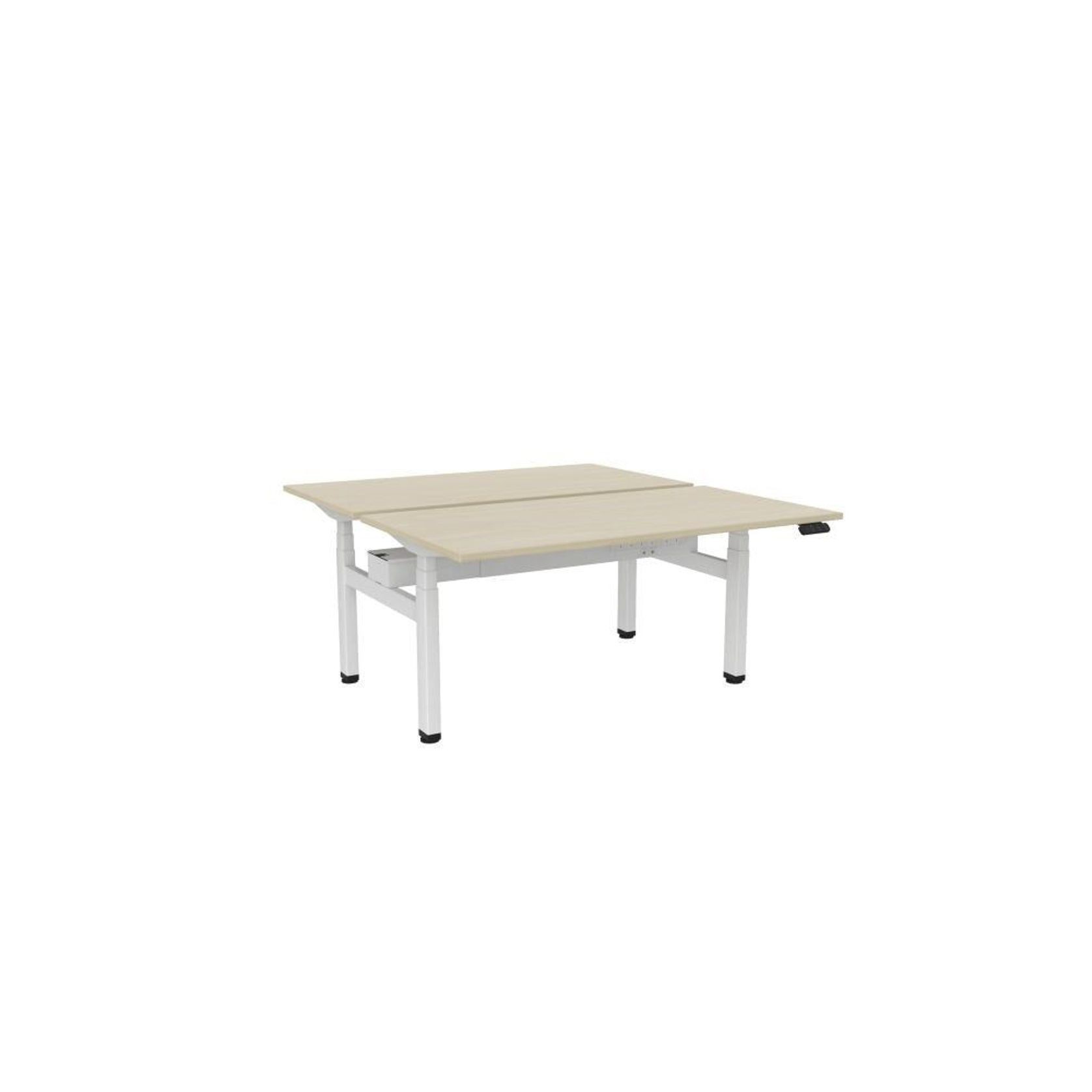 Haven Electric Double Sided Desk - Rectangular Top gallery detail image