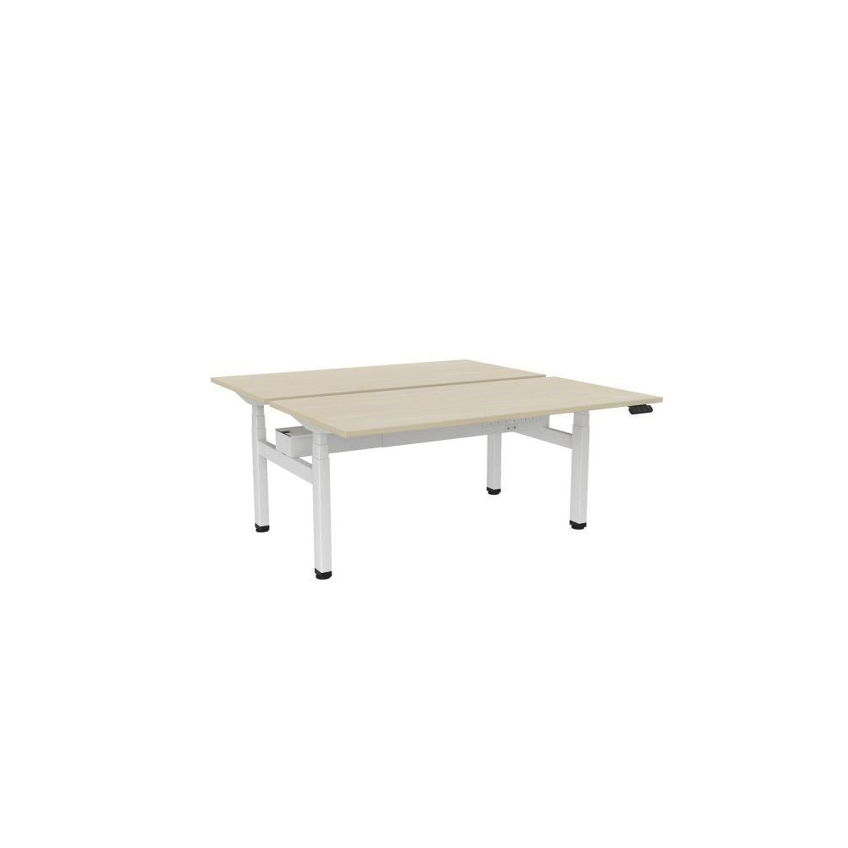 Haven Electric Double Sided Desk - Rectangular Top gallery detail image
