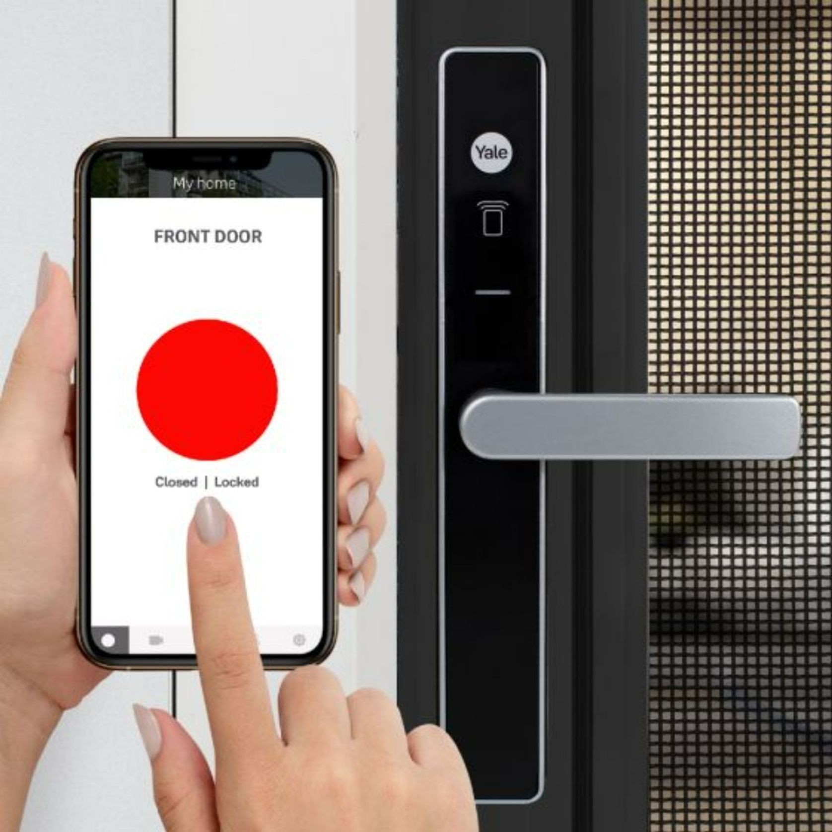 Yale Unity Screen Door Lock gallery detail image