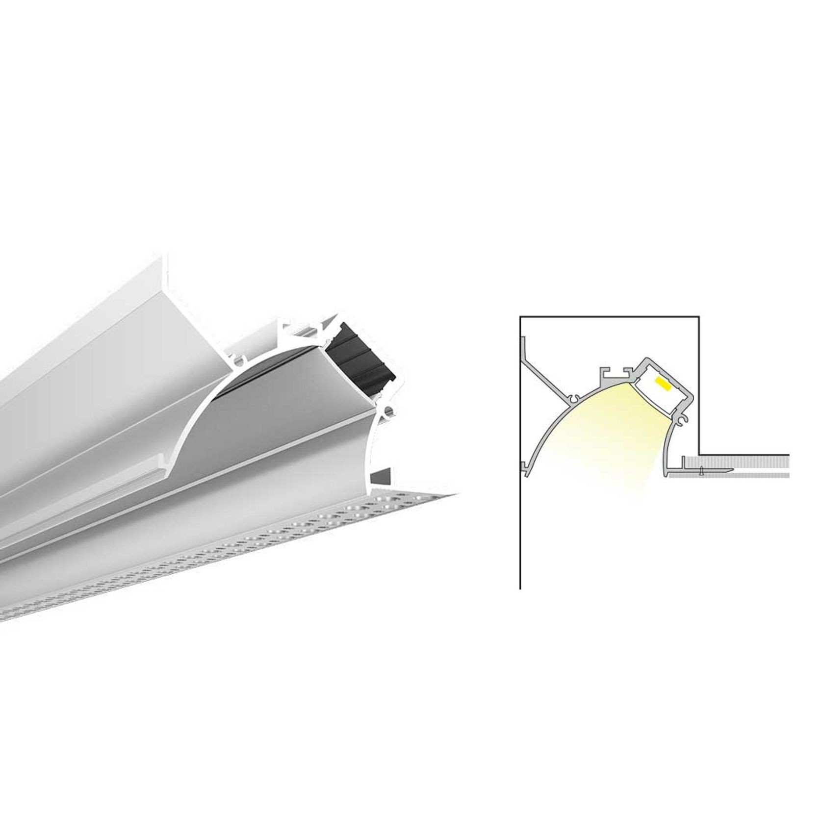 Indirect Trimless Lighting for Ceiling Cove gallery detail image