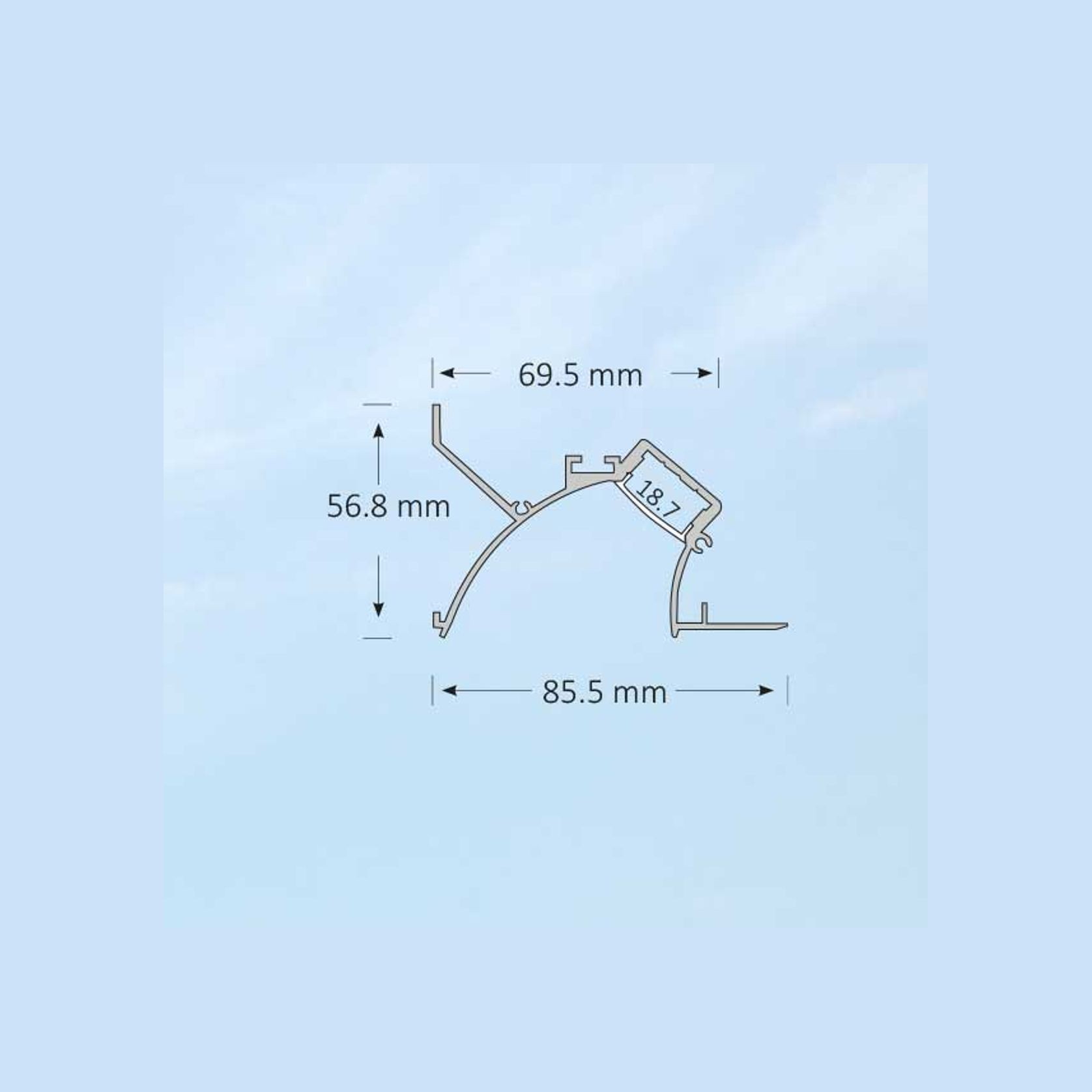 Indirect Trimless Lighting for Ceiling Cove gallery detail image