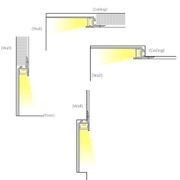 Plaster-in Trimless Profiles for Cove Lighting gallery detail image