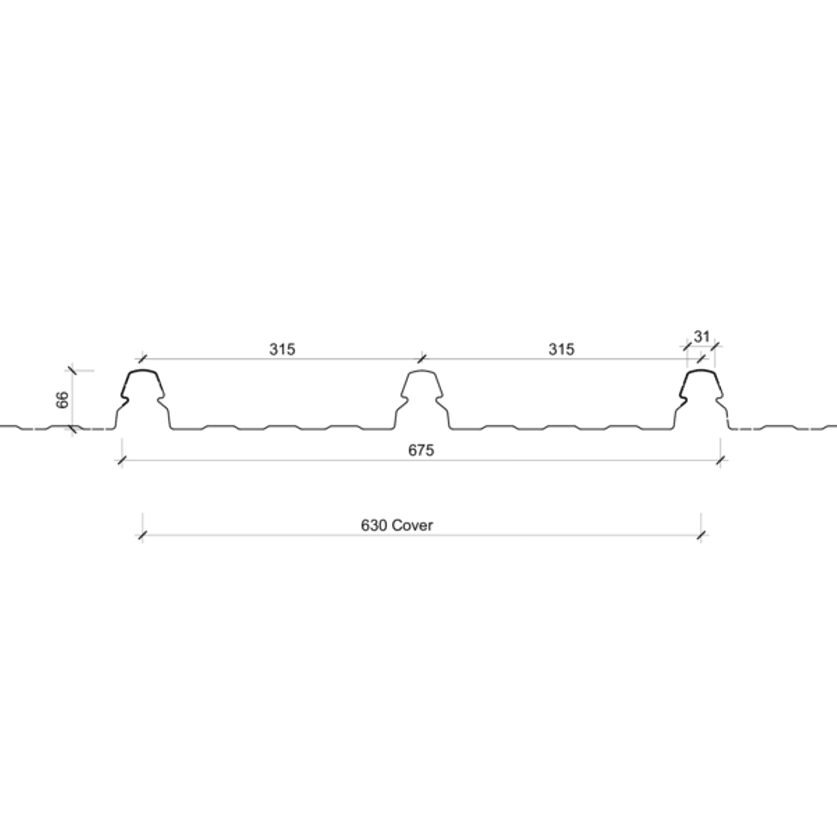 Dimondek® 630 Concealed Clip Roofing gallery detail image