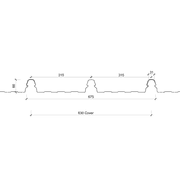 Dimondek® 630 Concealed Clip Roofing gallery detail image