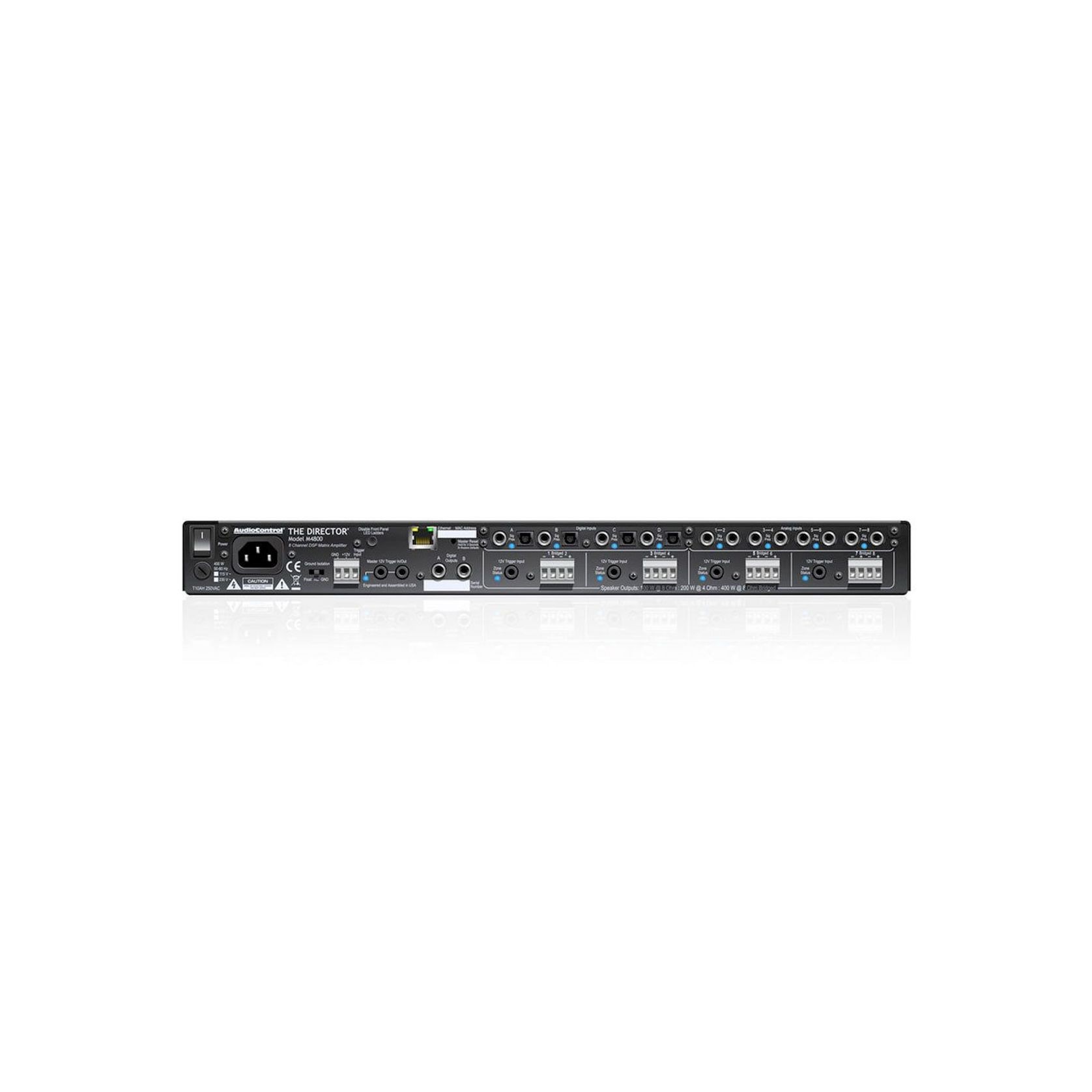 AudioControl M4800 8CH Network Matrix DSP Power Amplifier gallery detail image