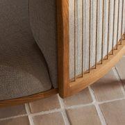 RF1904 Sideways Lounge Chair Oak Base gallery detail image