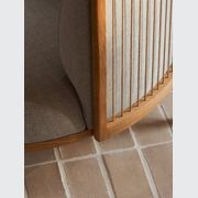 RF1904 Sideways Lounge Chair Oak Base gallery detail image