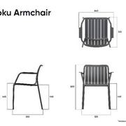 Roku Outdoor Armchair gallery detail image