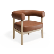 Marlowe Occasional Chair - Natural Oak Legs gallery detail image