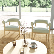 Marlowe Occasional Chair - Natural Oak Legs gallery detail image