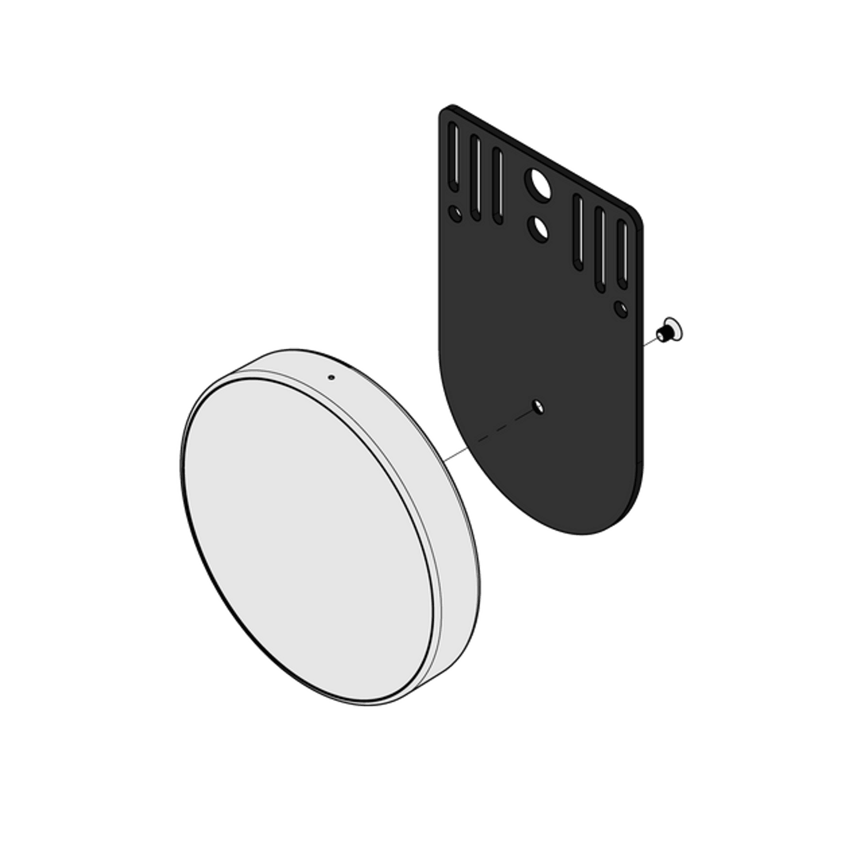 AVA Nano Brain Mount (Black) gallery detail image