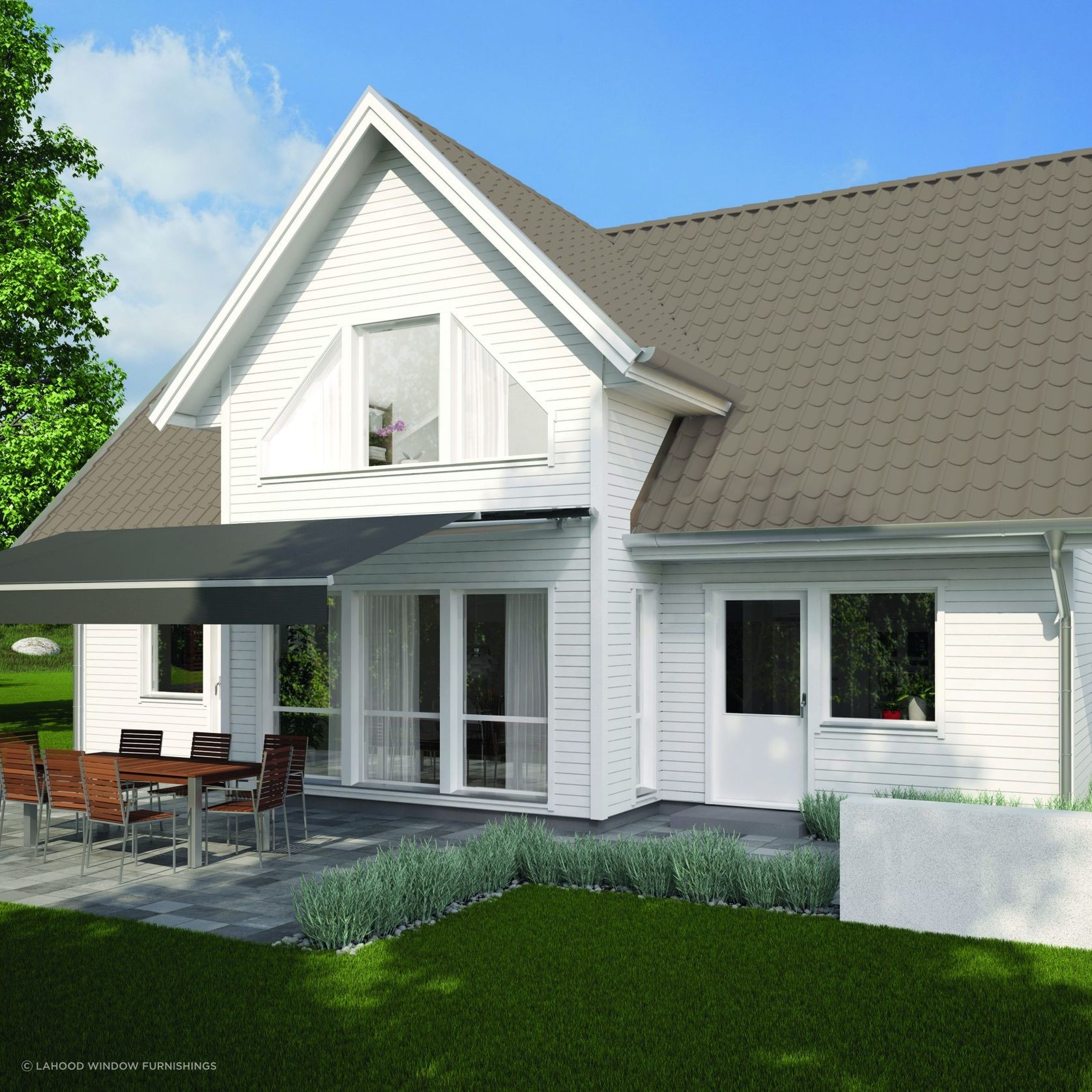 Luxaflex Folding Arm Awnings from Lahood gallery detail image