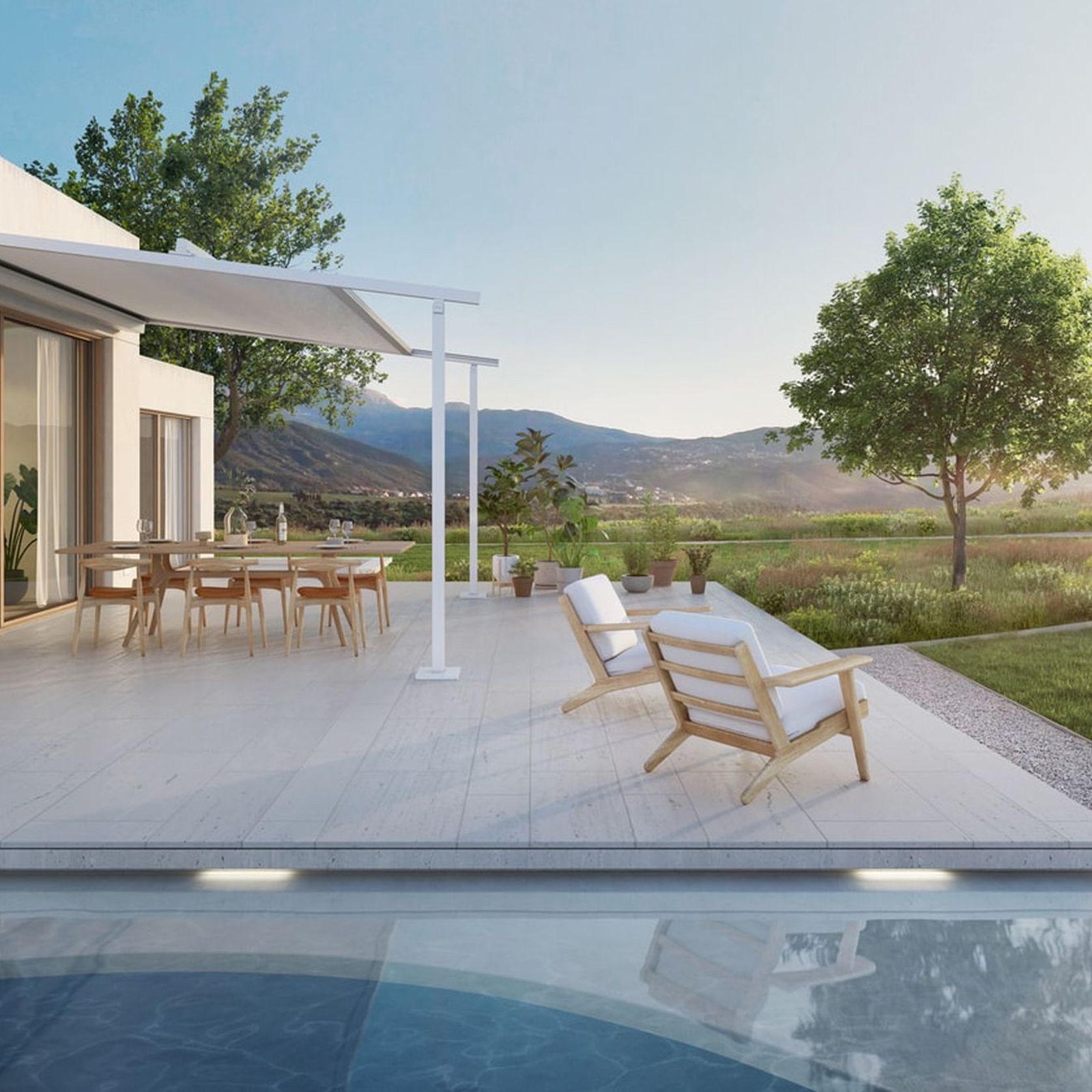 Perea P20 Pergola Awning | Warema gallery detail image