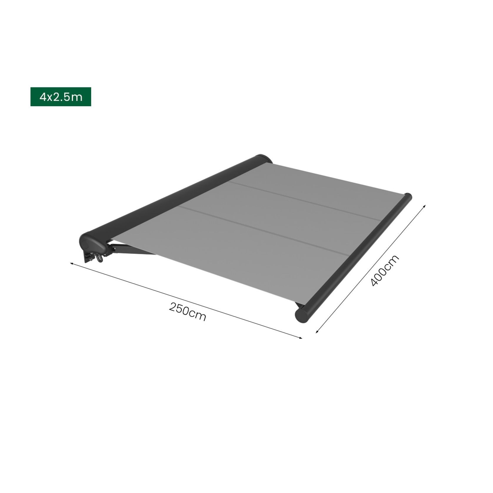 Etna Half Cassette Motorised Retractable Awning(valance removable) gallery detail image