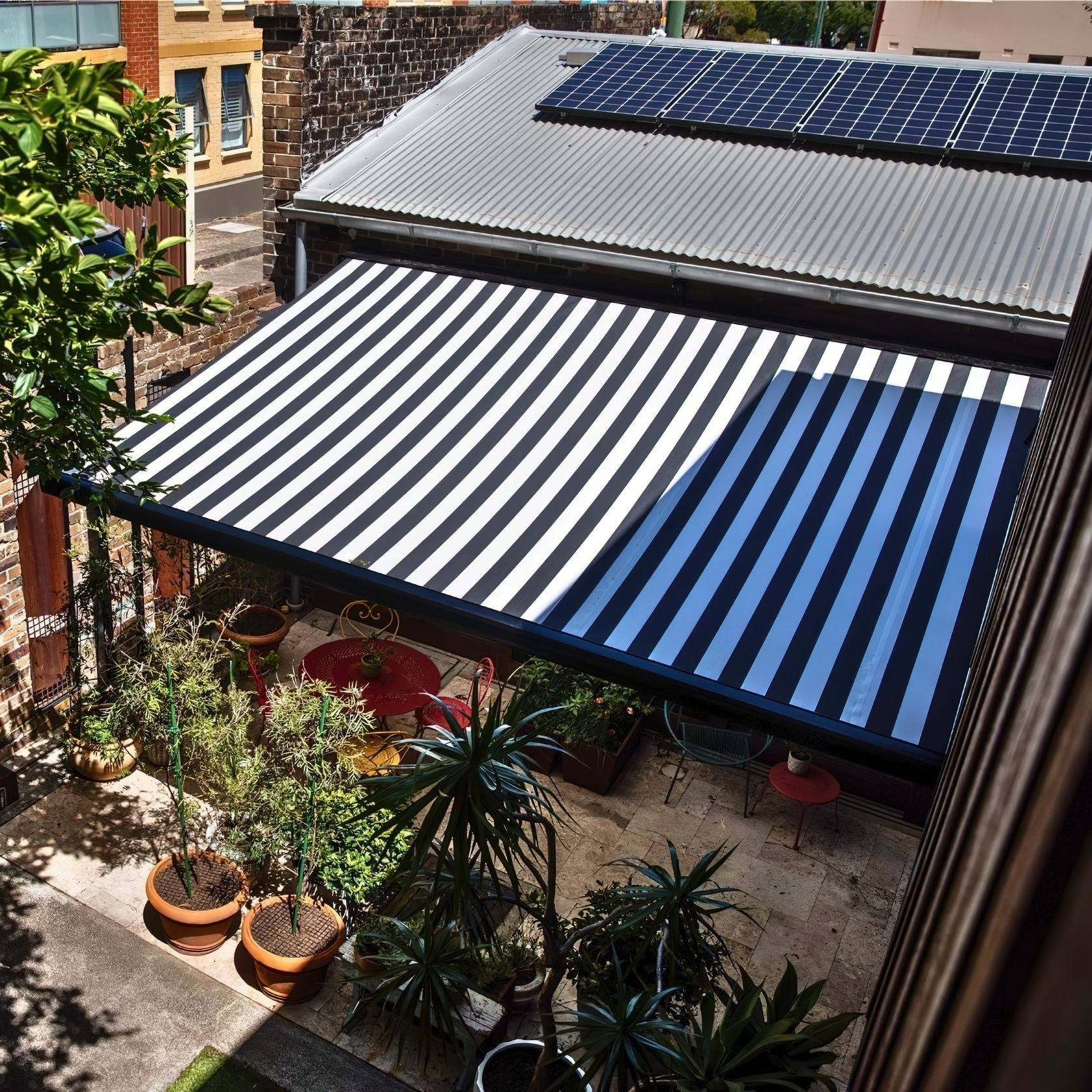 Cubebox Full Cassette Folding Arm Awnings gallery detail image