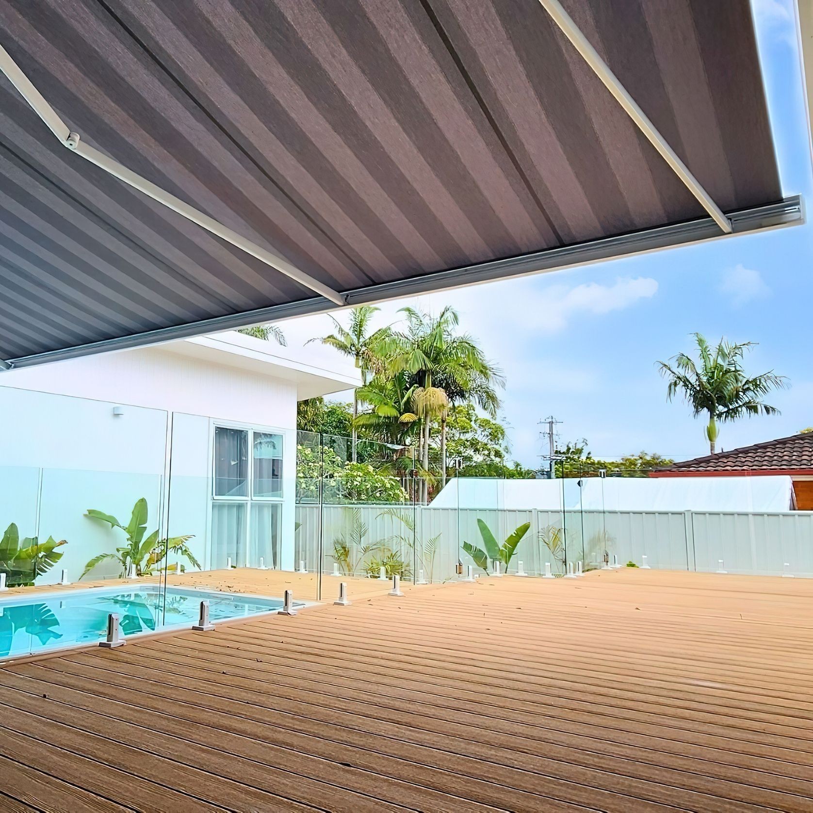 Cubebox Full Cassette Folding Arm Awnings gallery detail image