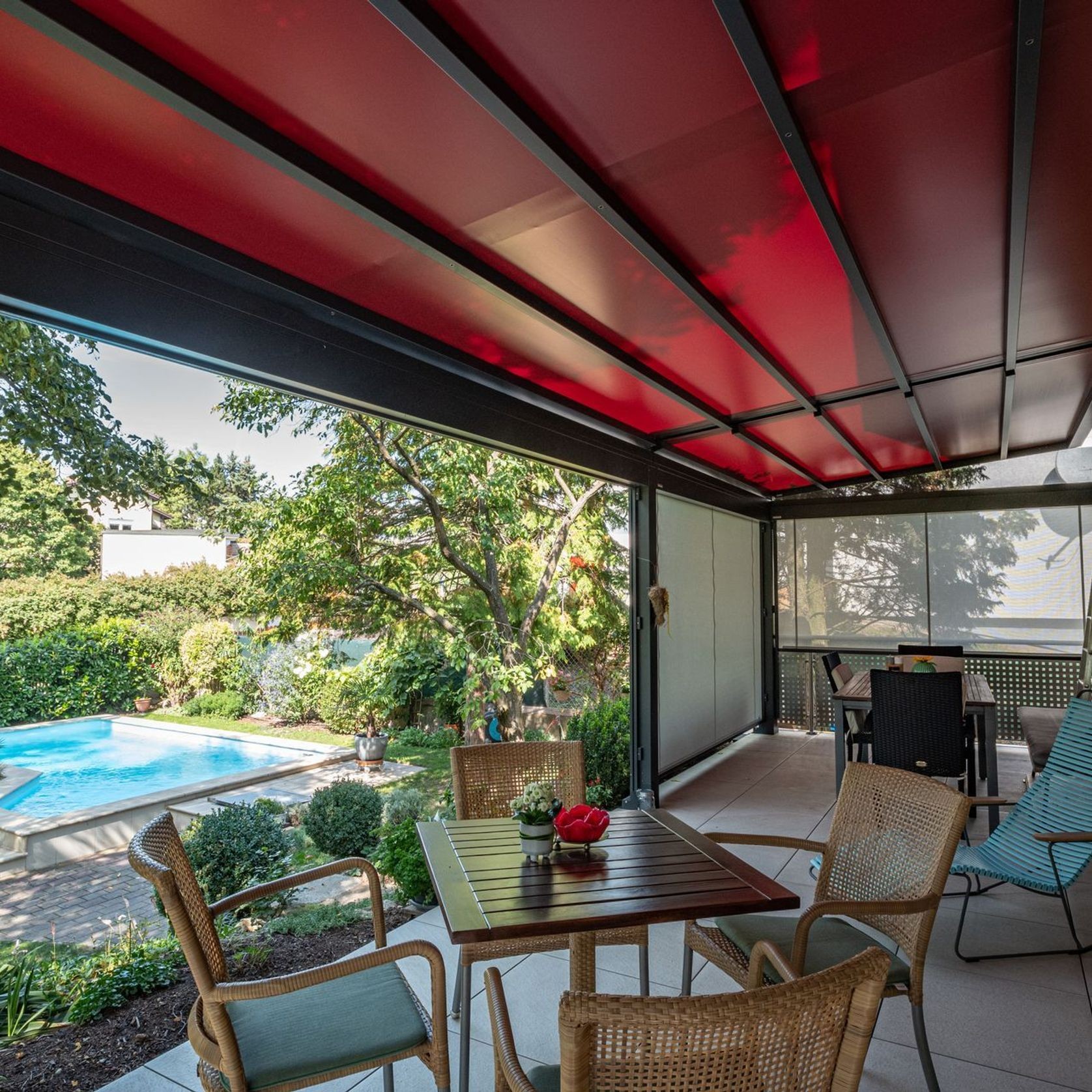 Markilux Pergola Stretch Retractable Roof gallery detail image