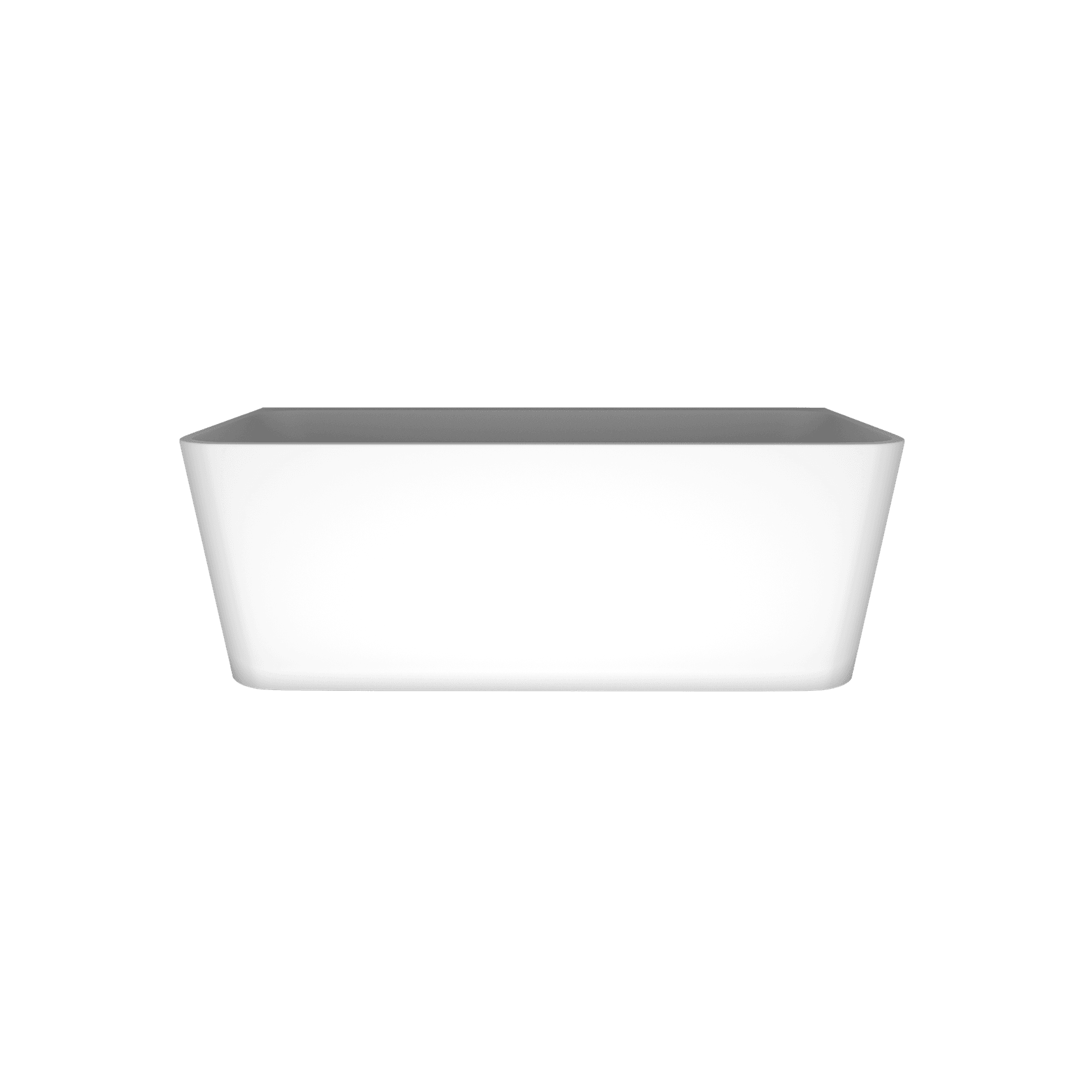 The Smith 1500mm Back To Wall Bath Gloss White gallery detail image