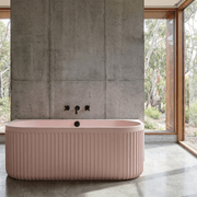 DORIA Back-to-Wall Bath with Faucet gallery detail image