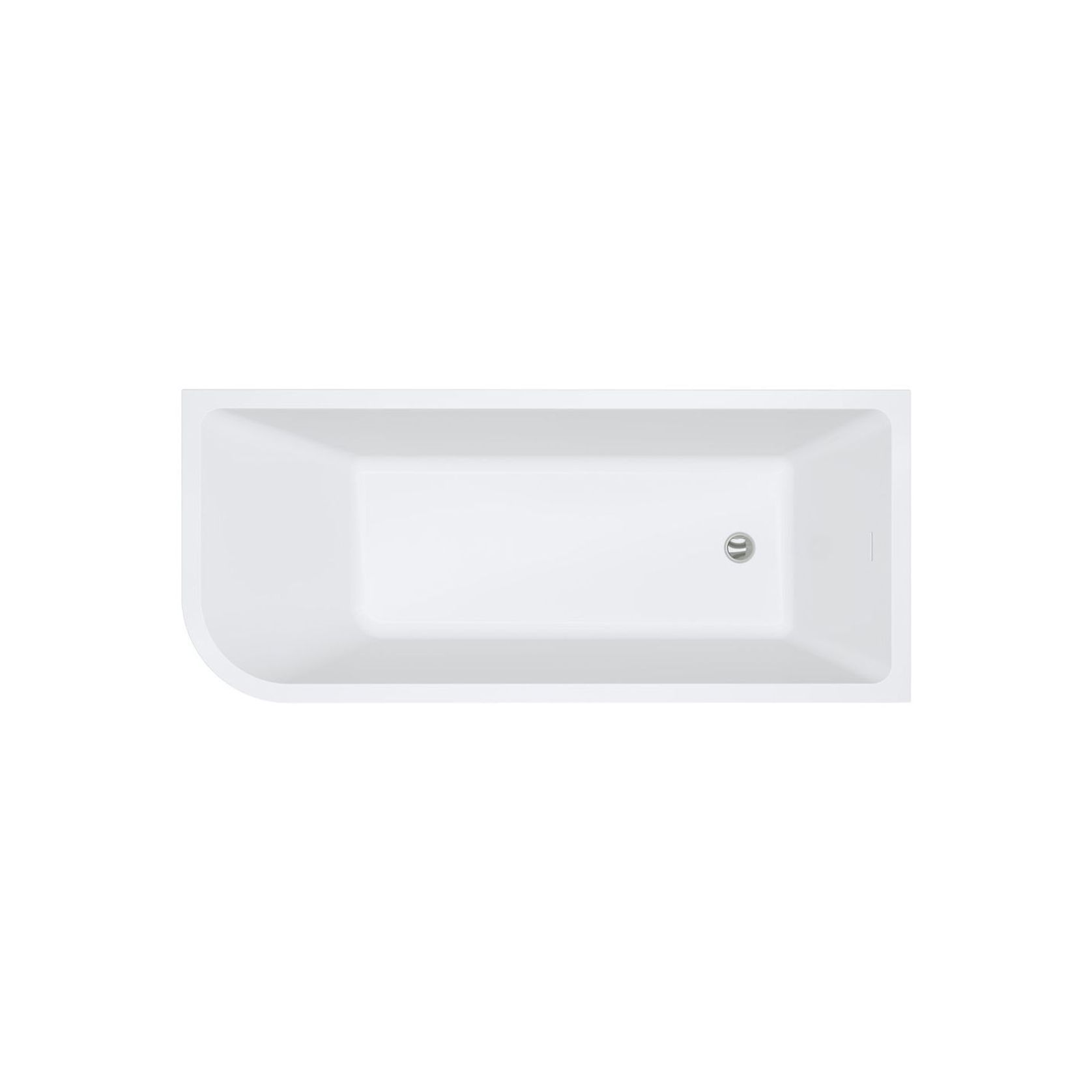 Hustle MultiFit Acrylic Bath with Overflow ArchiPro AU