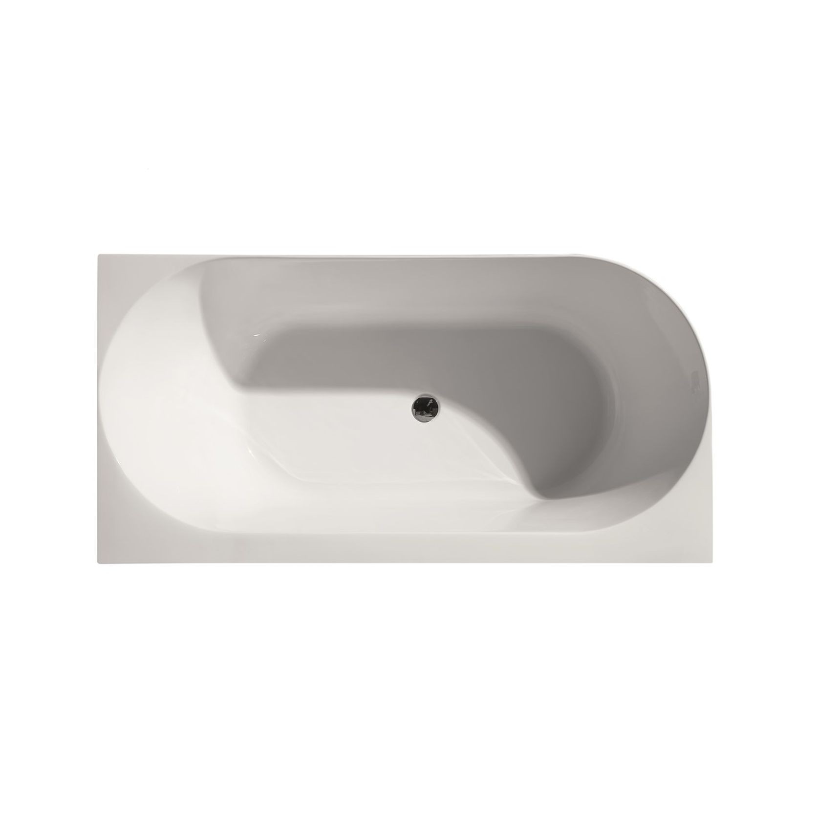 Unika Corner Left Back To Wall W/Overflow Bath Tub gallery detail image