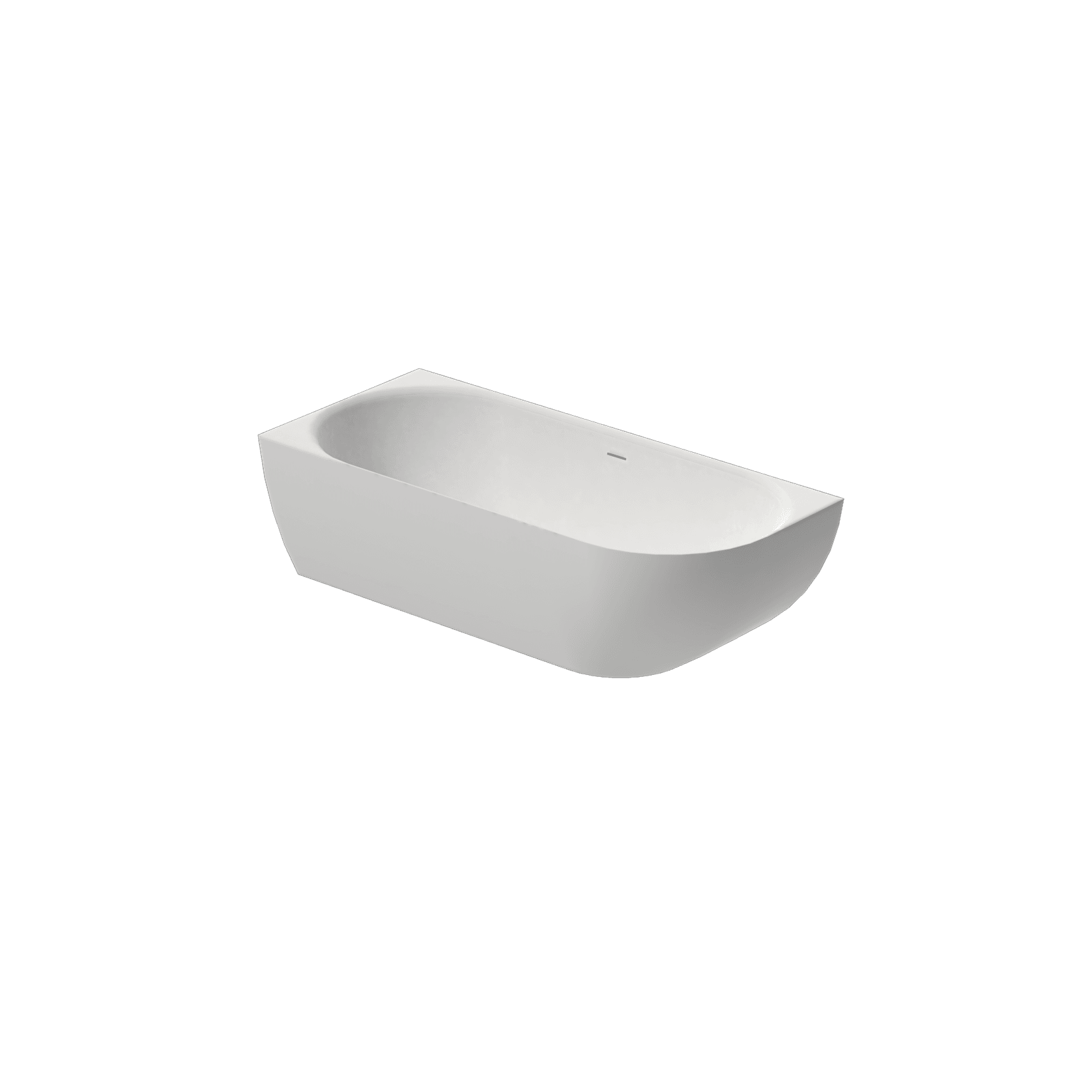 Niagara Belle 1800 Left Corner Back to Wall Bath gallery detail image