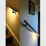 HB525 Stair Rail Bracket with Wiring Capability for Handrails gallery detail image