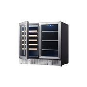 900mm Wide Under Bench Low-E Glass Door Wine and Beer gallery detail image