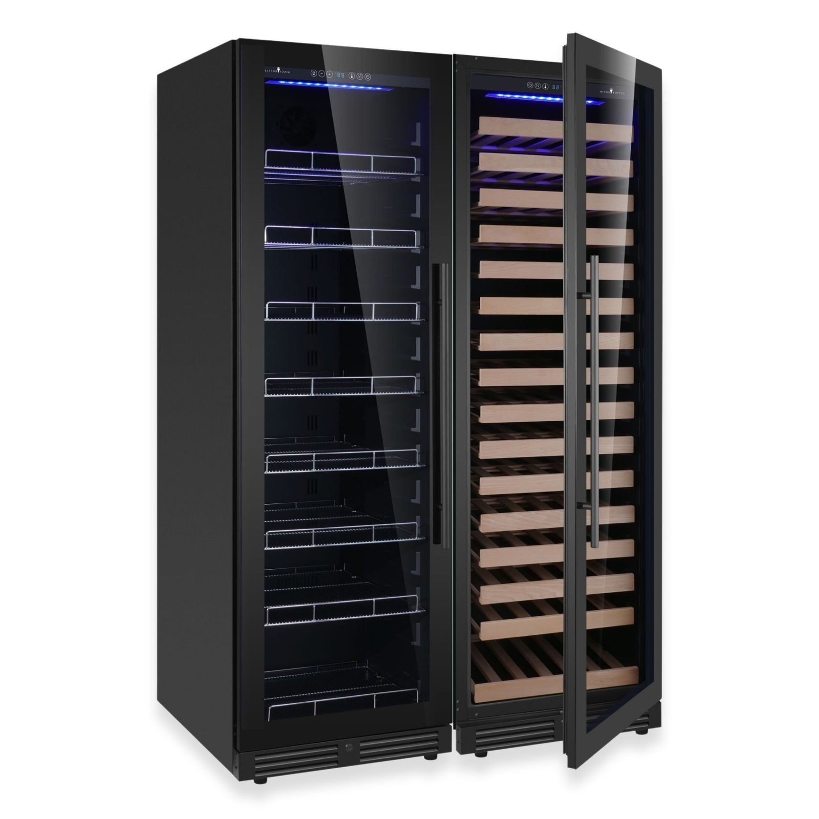 1800mm High Upright Wine & Beverage Refrigerator Combo gallery detail image