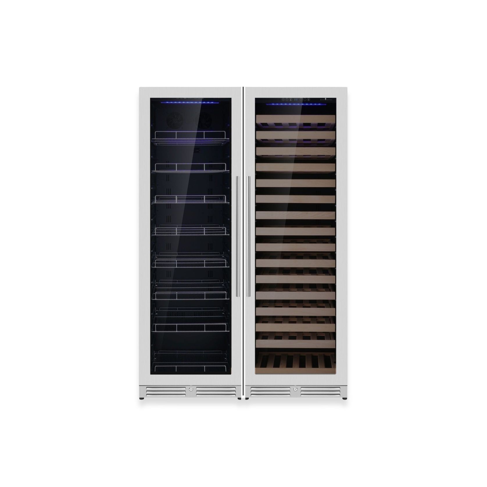 1800mm High Upright Wine & Beverage Refrigerator Combo gallery detail image